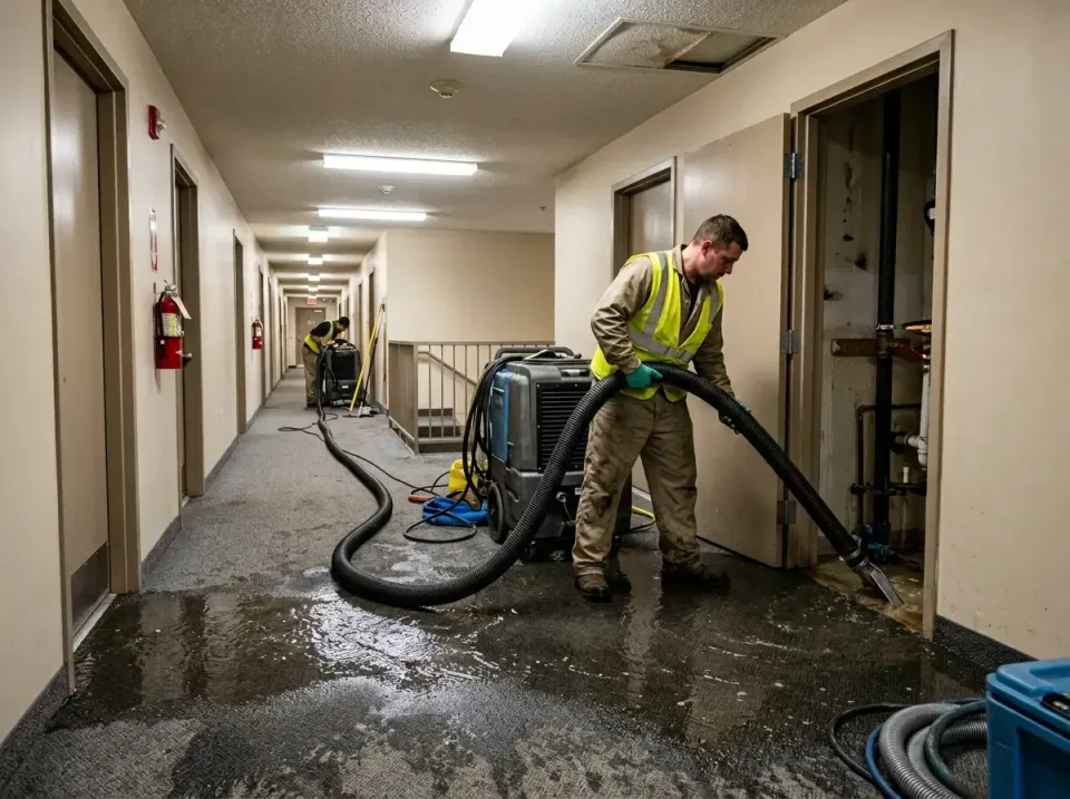 multi-unit-apartment-hallway-f-005 — frequently asked questions, Emergency Burst Pipe Water Extraction & Removal in New Jers…